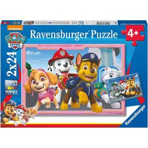 Ravensburger Παζλ 2×24 τμχ Paw Patrol Ατρόμητοι Φίλοι 80534