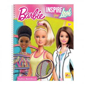 Lisciani Barbie Sketch Book Inspire Your Look 12617