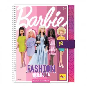 Lisciani Barbie Sketch Book Fashion Look Book 12877