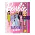 Lisciani Barbie Sketch Book Fashion Look Book 12877