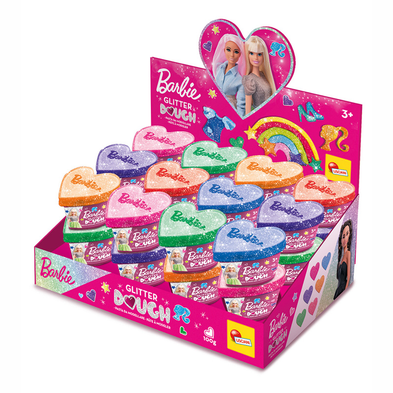 Lisciani Barbie Dough Barbie's Glitter Heart 88744