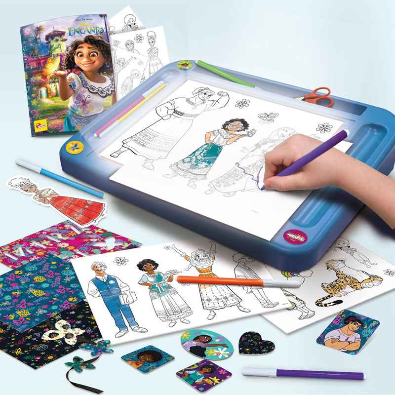 Lisciani Encanto Drawing School With Light Table - Σχολή Ζωγραφικής με Φωτεινό Πίνακα 98255