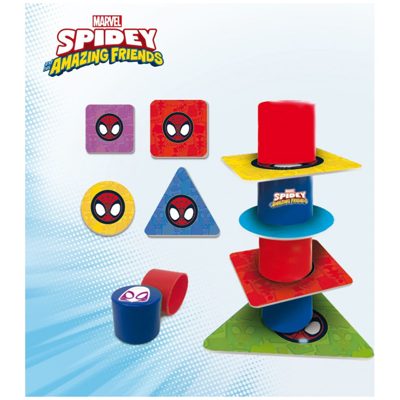 Lisciani Επιτραπέζιο Εκπαιδευτικό Edugames Collection Spidey 99146