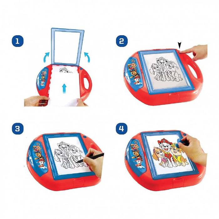 Lexibook Φωτεινός Προτζέκτορας Ζωγραφικής Paw Patrol CR310PA