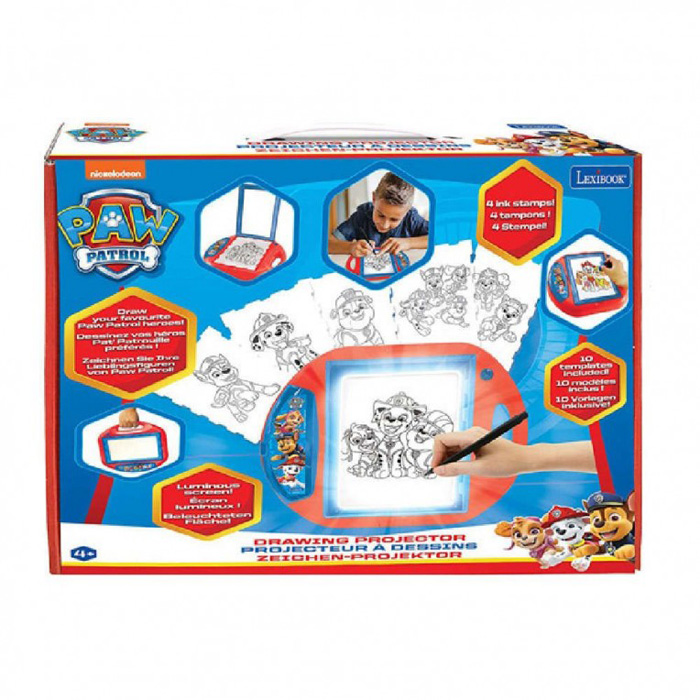 Lexibook Φωτεινός Προτζέκτορας Ζωγραφικής Paw Patrol CR310PA