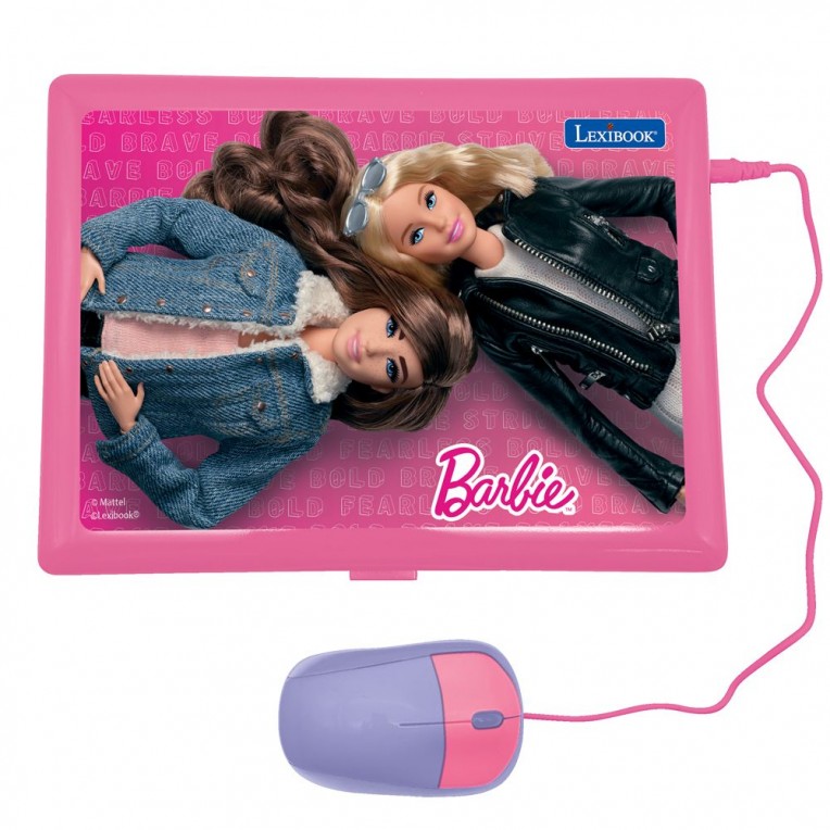 Lexibook Laptop Εκπαιδευτικό Δίγλωσσο Barbie JC598BBi8