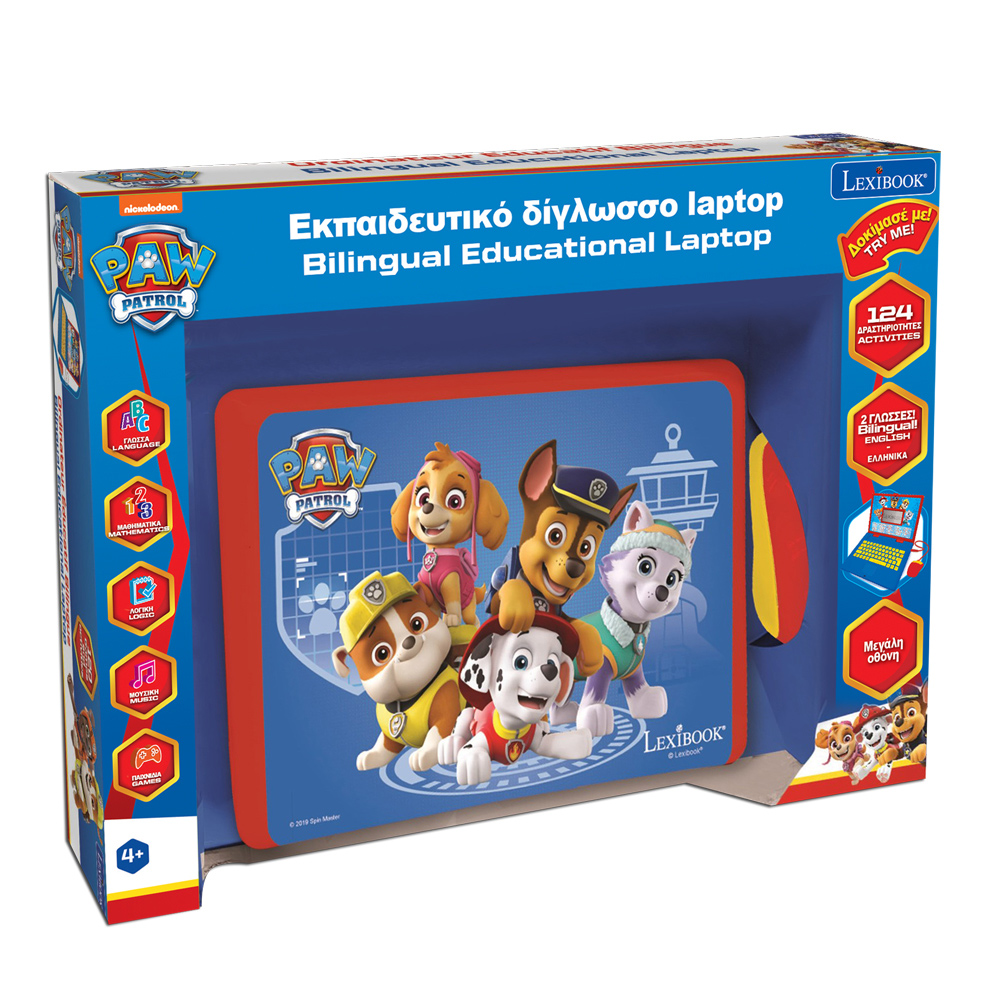 Lexibook Laptop Εκπαιδευτικό Δίγλωσσο Paw Patrol JC598PAi8