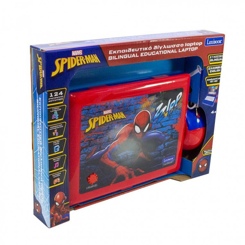 Lexibook Laptop Εκπαιδευτικό Δίγλωσσο Spiderman JC598SPi8