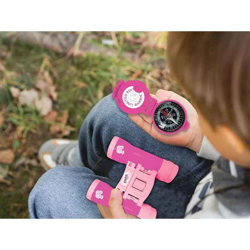 Lexibook Barbie Adventure Σετ Walkie Talkies Κιάλια & Πυξίδα RPTW12BB