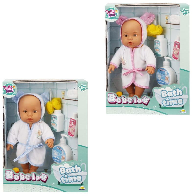 Sunman Bebelou BathTime Doll 35cm - Σχέδια S01030031