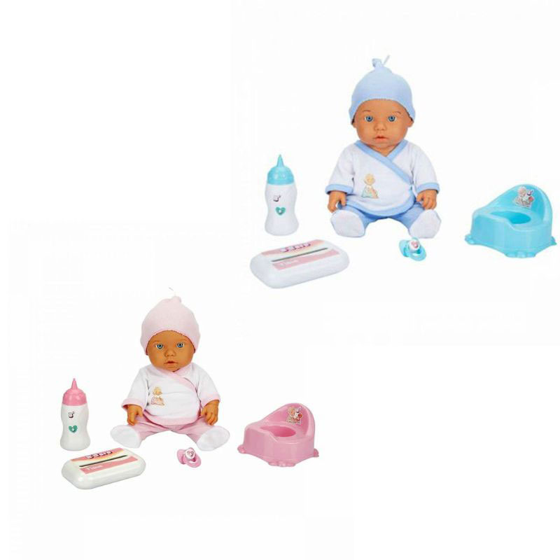 Sunman Bebelou Potty Time Drink & Wet Baby Doll 35cm - Σχέδια S01030141