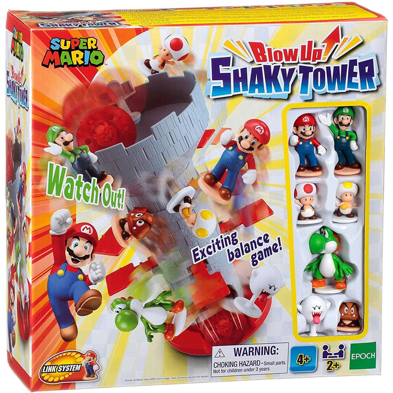 Epoch Επιτραπέζιο Super Mario Blow Up! Shaky Tower 7356