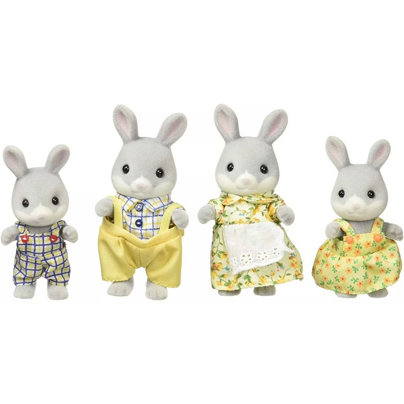Sylvanian Families Cottontail Rabbit Family Οικογένεια Κουνελιών 4030