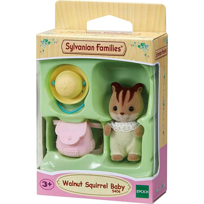 Sylvanian Families Walnut Squirrel Baby Μωρό Σκιουράκι 5406