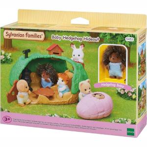 Sylvanian Families Baby Hedgehog Hideout 5453