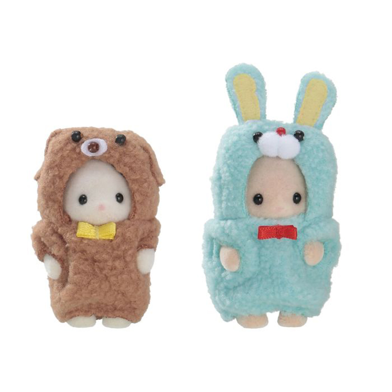 Sylvanian Families Costume Cuties - Bunny & Puppy 5596