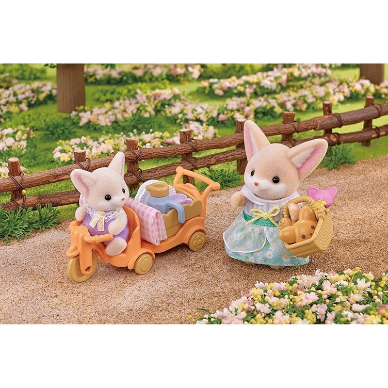 Sylvanian Families Sunny Picnic Set - Fennec Fox Sister & Baby Σετ Πικνικ στη Λιακάδα 5698