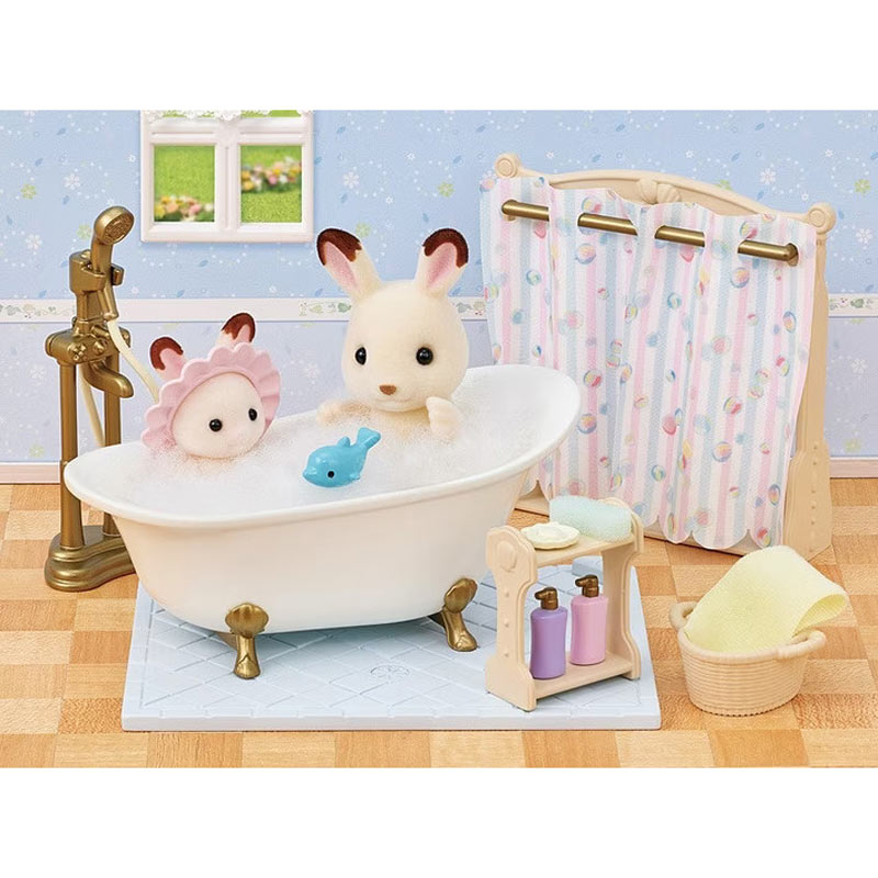 Sylvanian Families Σετ Μπάνιου και Ντους - Bath & Shower Set 5739