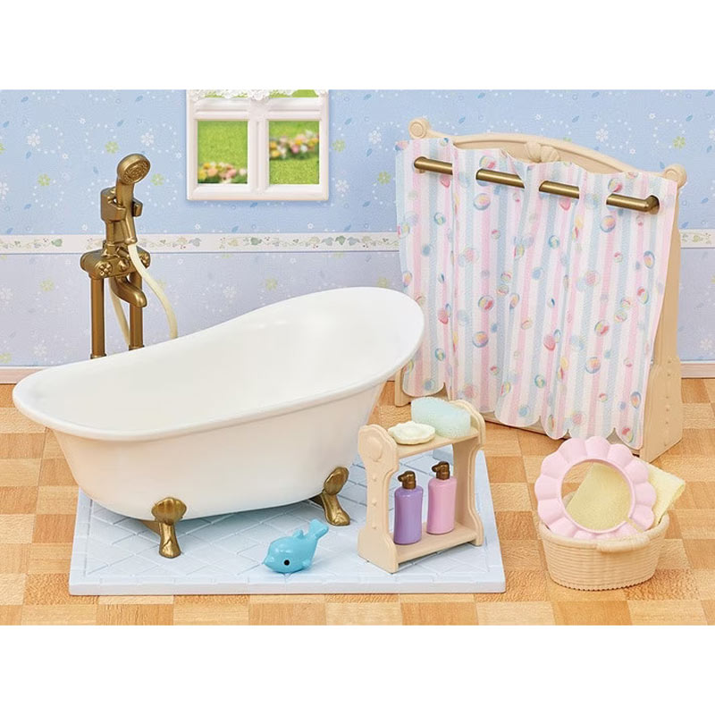 Sylvanian Families Σετ Μπάνιου και Ντους - Bath & Shower Set 5739