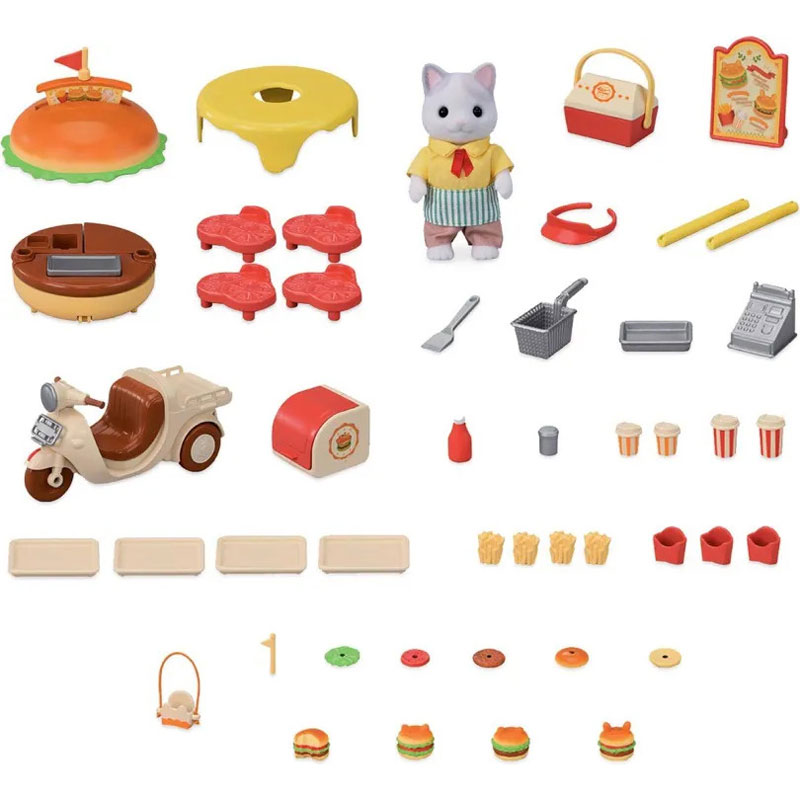 Sylvanian Families Hamburger Stand 5757