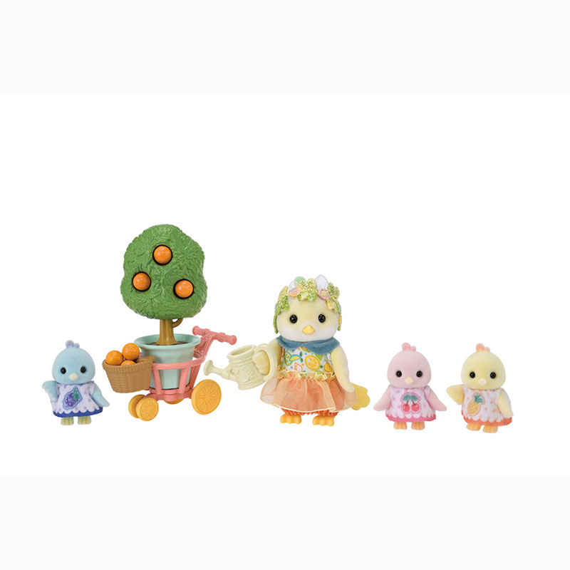 Sylvanian Families Citrus Bird Family Οικογένεια Πουλιών Εσπεριδοειδών 5860