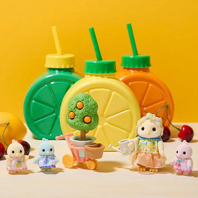 Sylvanian Families Citrus Bird Family Οικογένεια Πουλιών Εσπεριδοειδών 5860