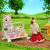 Sylvanian Families Floral Cat Triplets & Stroller 5880