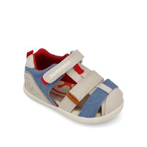 Παπουτσοπέδιλο με ύφασμα - 32829