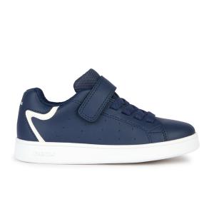 Sneaker μπλε με λάστιχο-αυτοκόλλητο - 20777