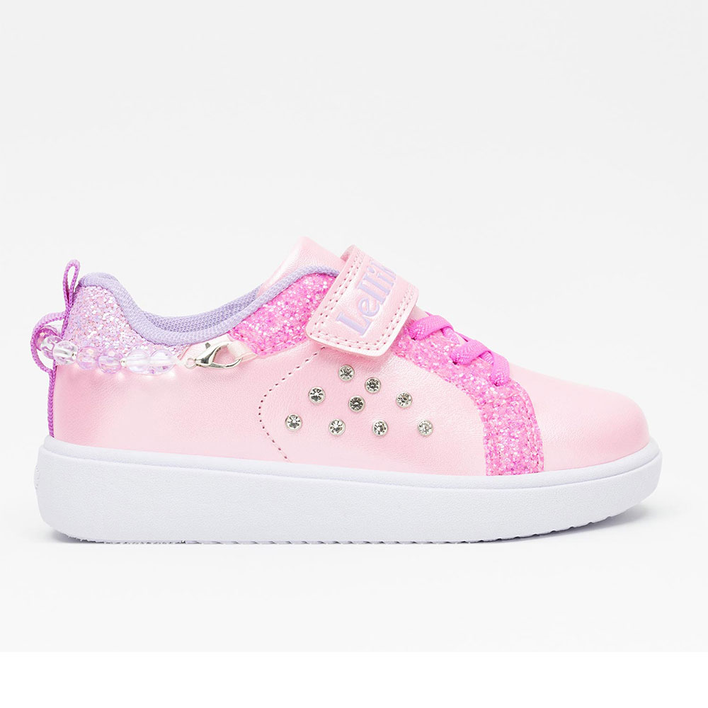 Sneaker Gioiello" με ροζ glitter