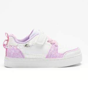 Sneaker με ροζ glitter - 23361