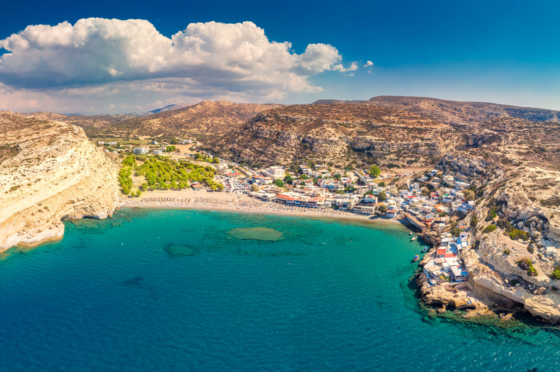 South Crete - Matala The Beach of Legends