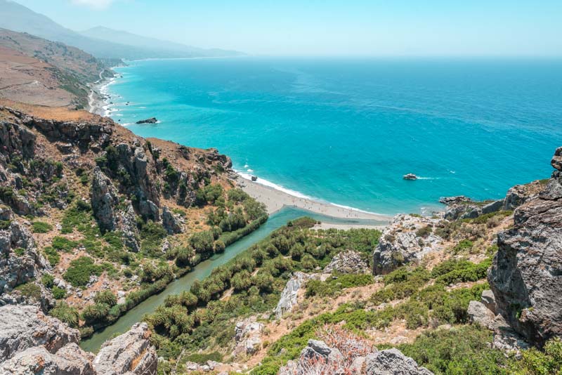 Preveli  – Crete’s Palm Paradise