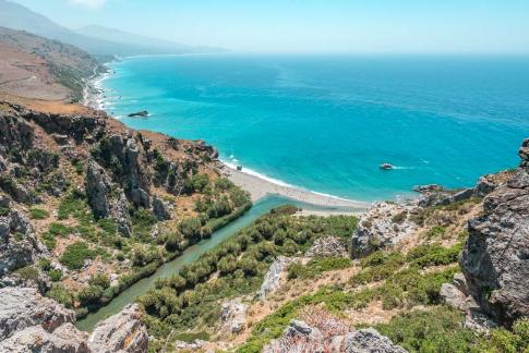 Preveli  – Crete’s Palm Paradise