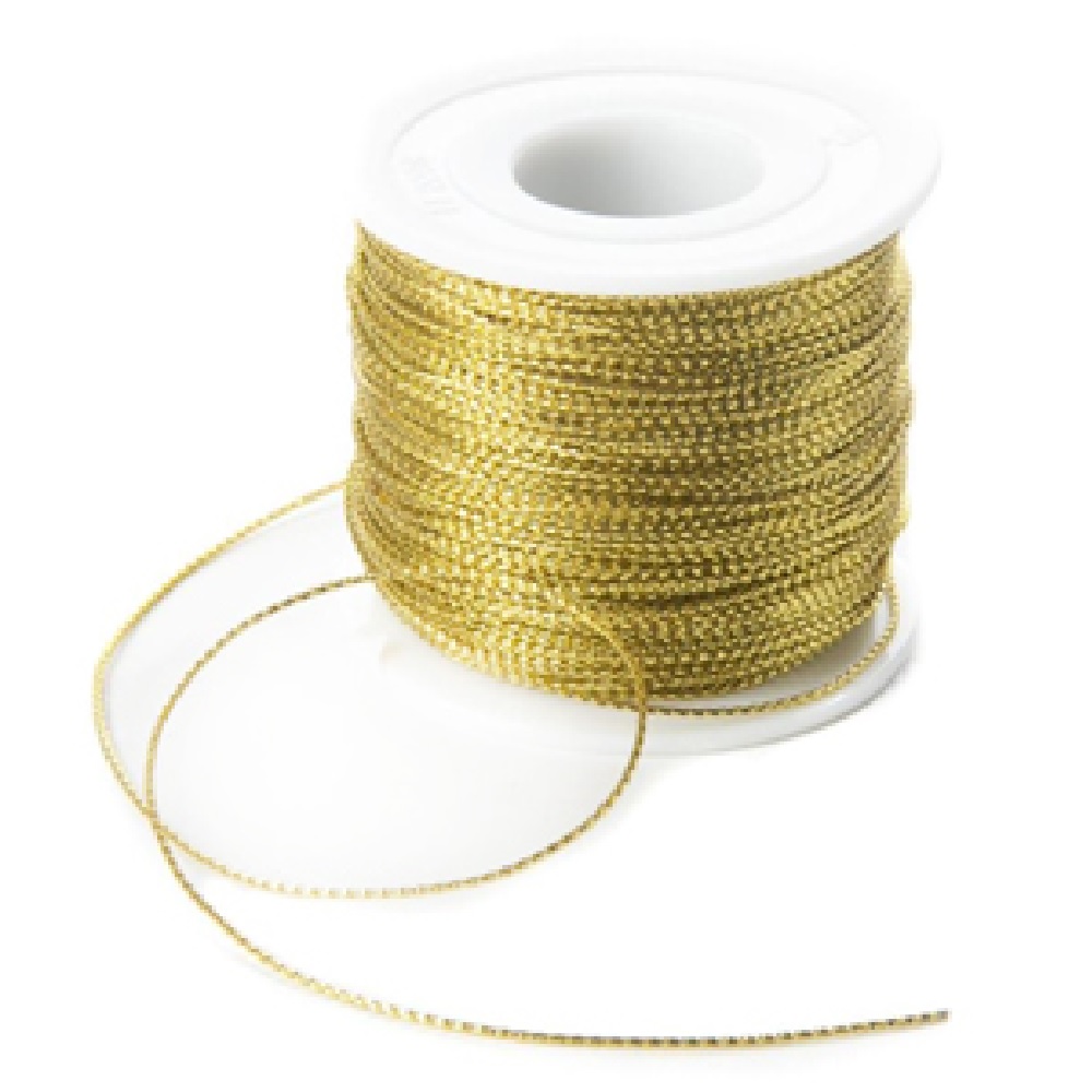 Κορδόνι 1m x 50m Χρυσό/Ασημί - 18906