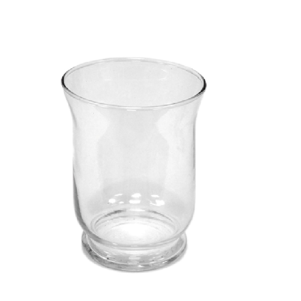 Glass candle holder small 11cm x 15cm - 18375