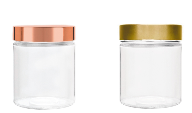 JAR 10.5cm WITH METAL LID 280ml