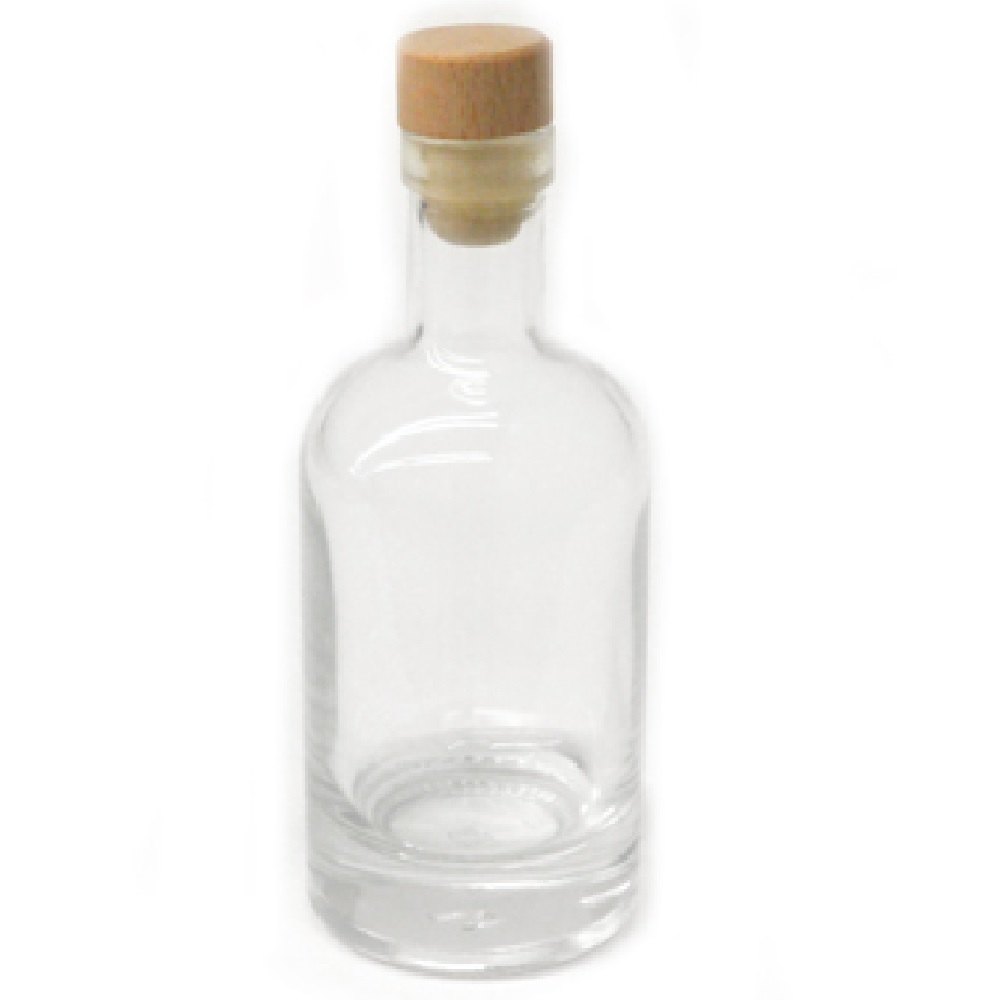 Γυάλινο μπουκάλι 100ml με καπάκι