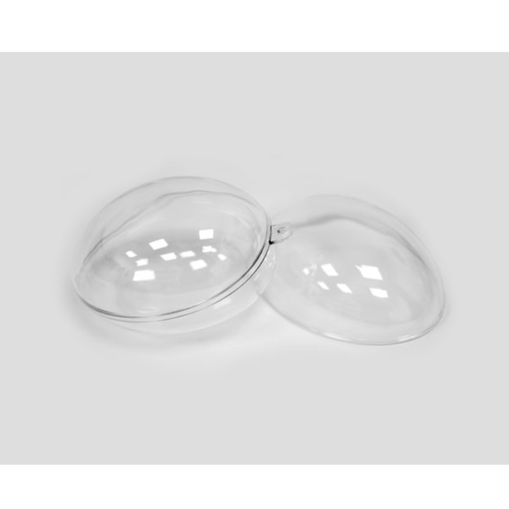 Πλαστικό αυγό χωρίς ενδιάμεσο χώρισμα 6.3x4.5cm - 4640