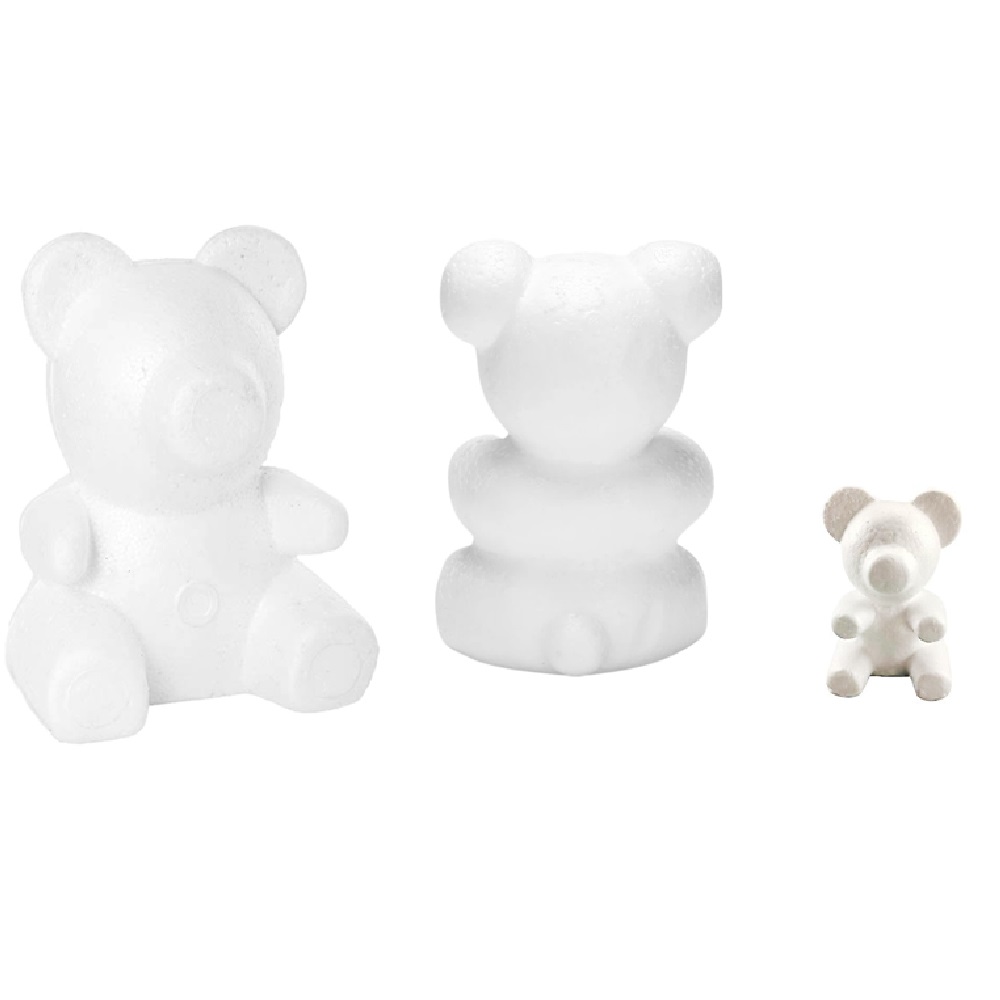 Teddy bear foam 15cm 0511002 - 4138
