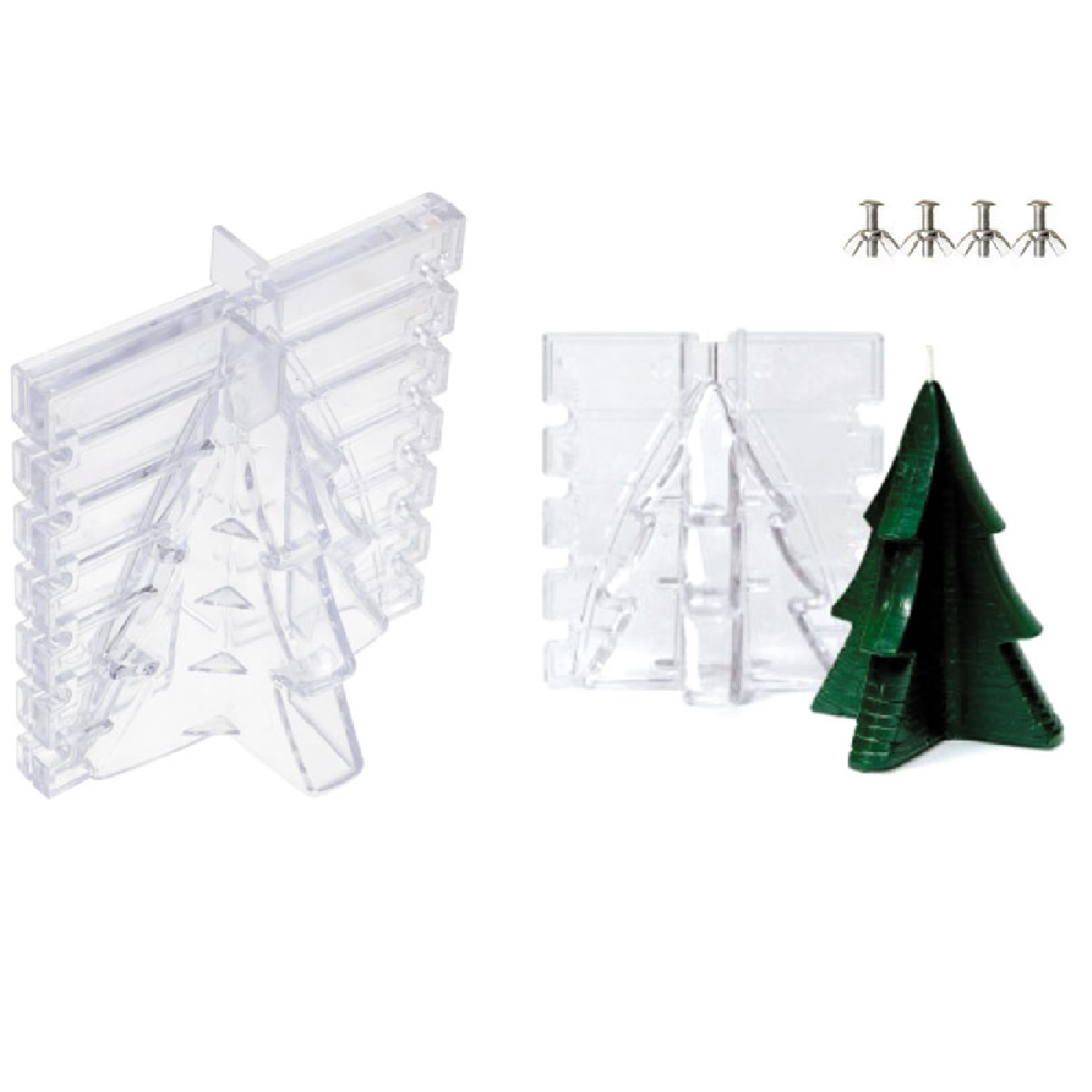 PLASTIC FIR MOLD 8cm - 17579