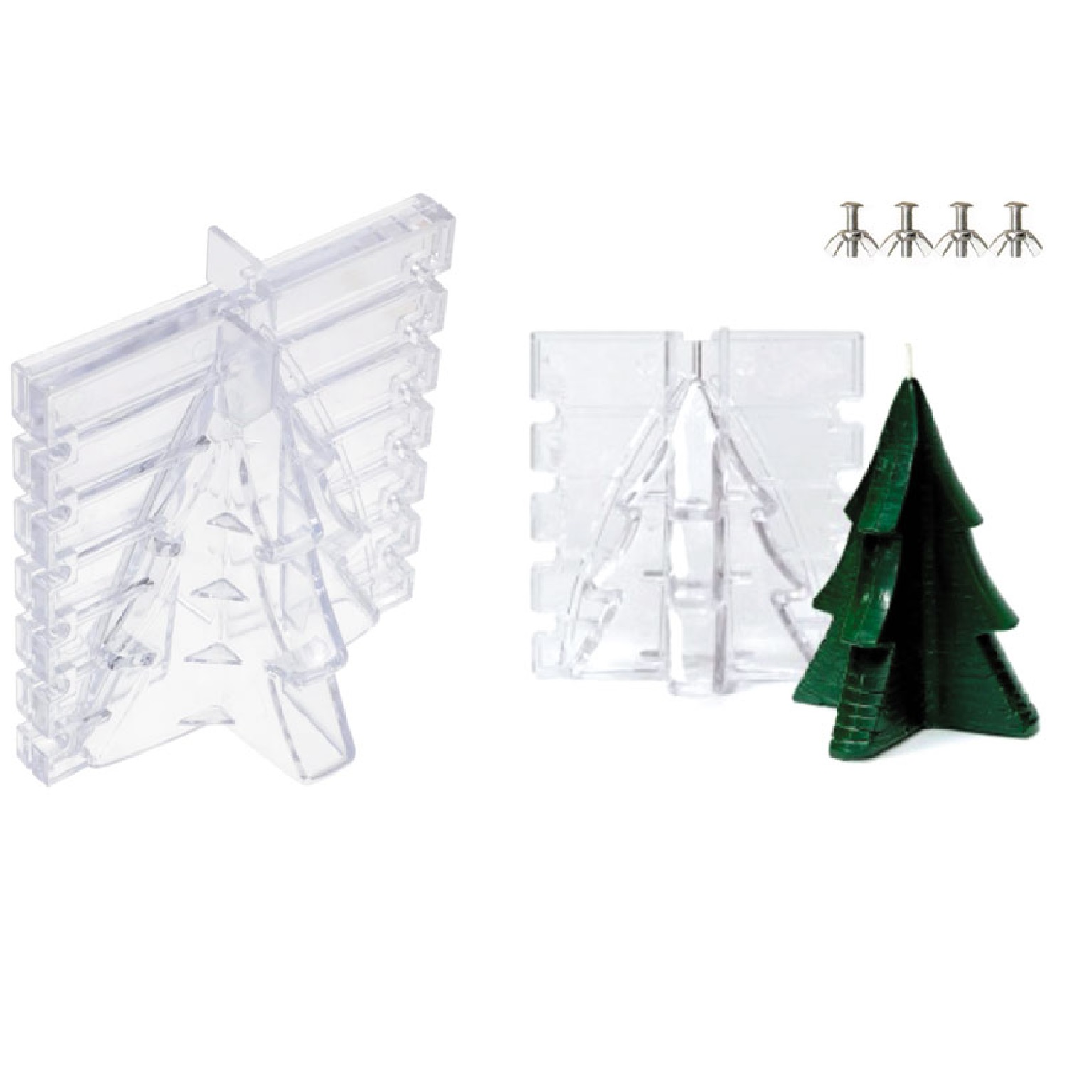 PLASTIC FIR MOLD 12cm - 17589