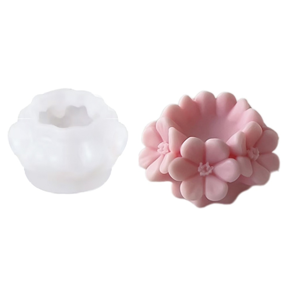 Silicone mold daisies 0515402 - 18621