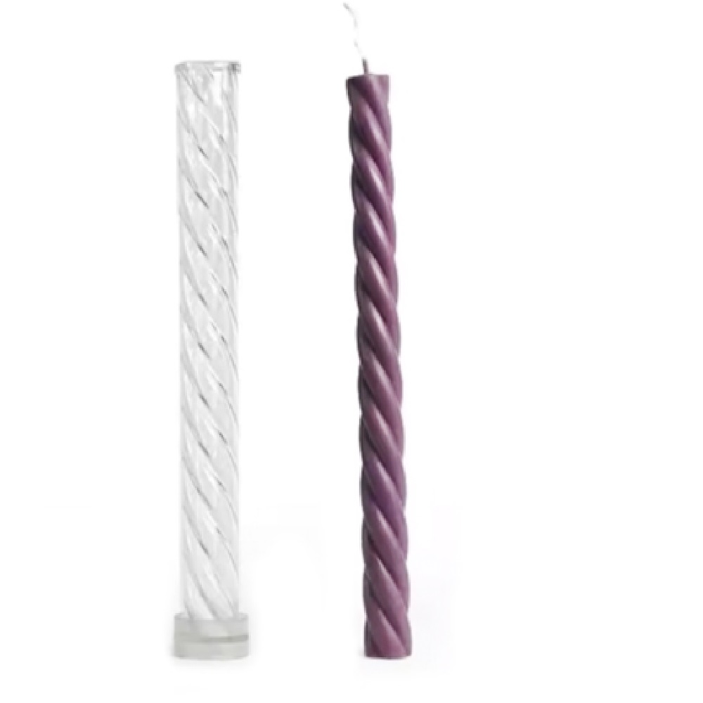 Καλούπι πλαστικό κερί σπυράλ 26cm - 18391