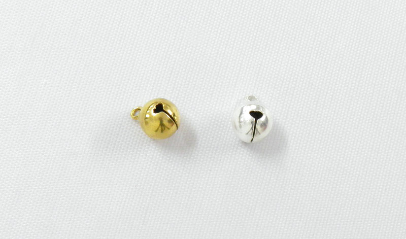 Bell medium 10mm 10pcs gold