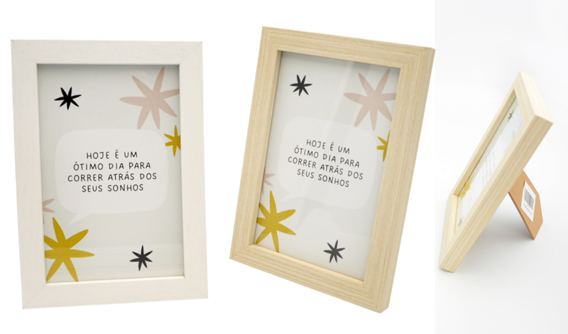 Ξύλινη κορνίζα  15cm x 20cm - 19136