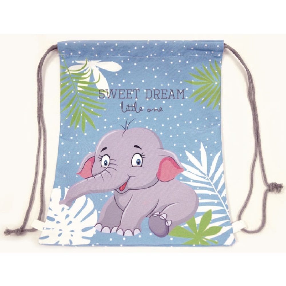 Elephant backpack 30x25cm - 9522