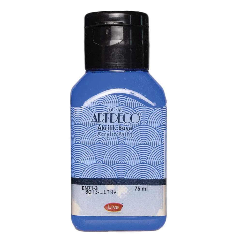 Artdeco 75ml Ακρυλικό Χρώμα Ultramarine 3013