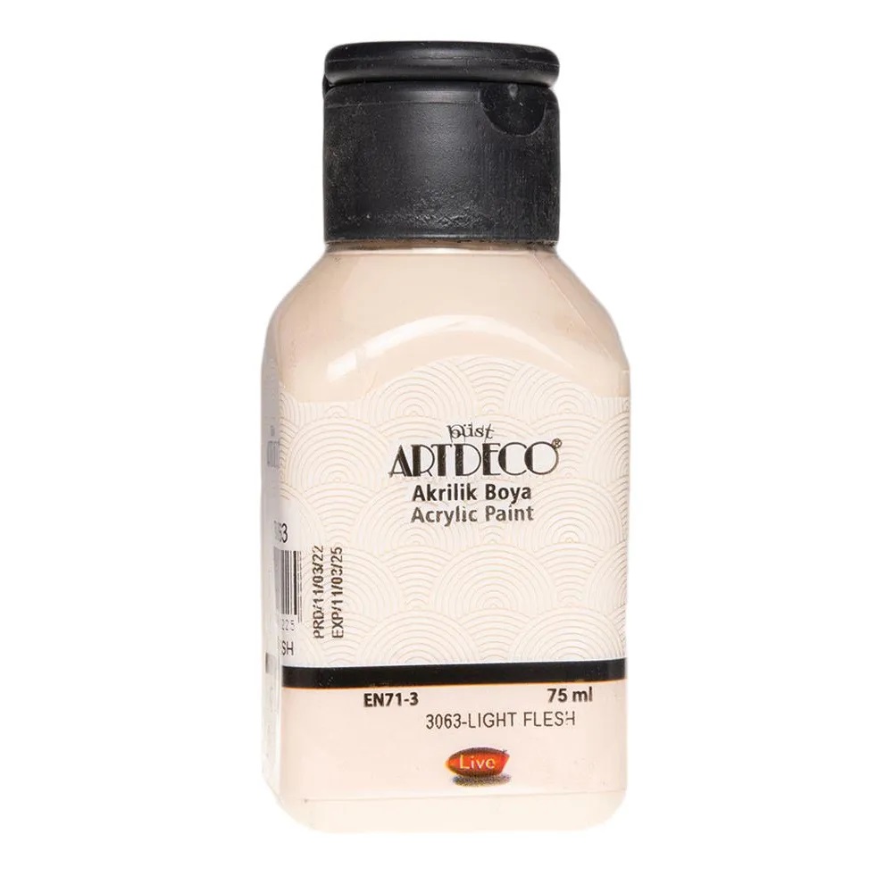 Artdeco 75ml Acrylic Color Flesh Tint 306 - 16507