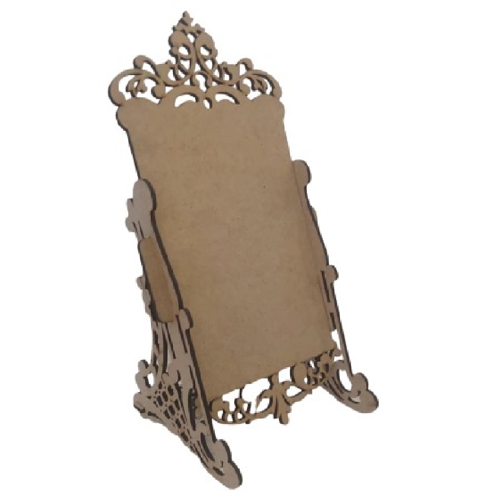 Επιτραπέζια ξύλινη μπαρόκ πλακέτα - 18423